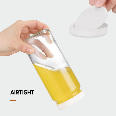 Tapa hermética AOZITA mantiene la frescura de las bebidas.