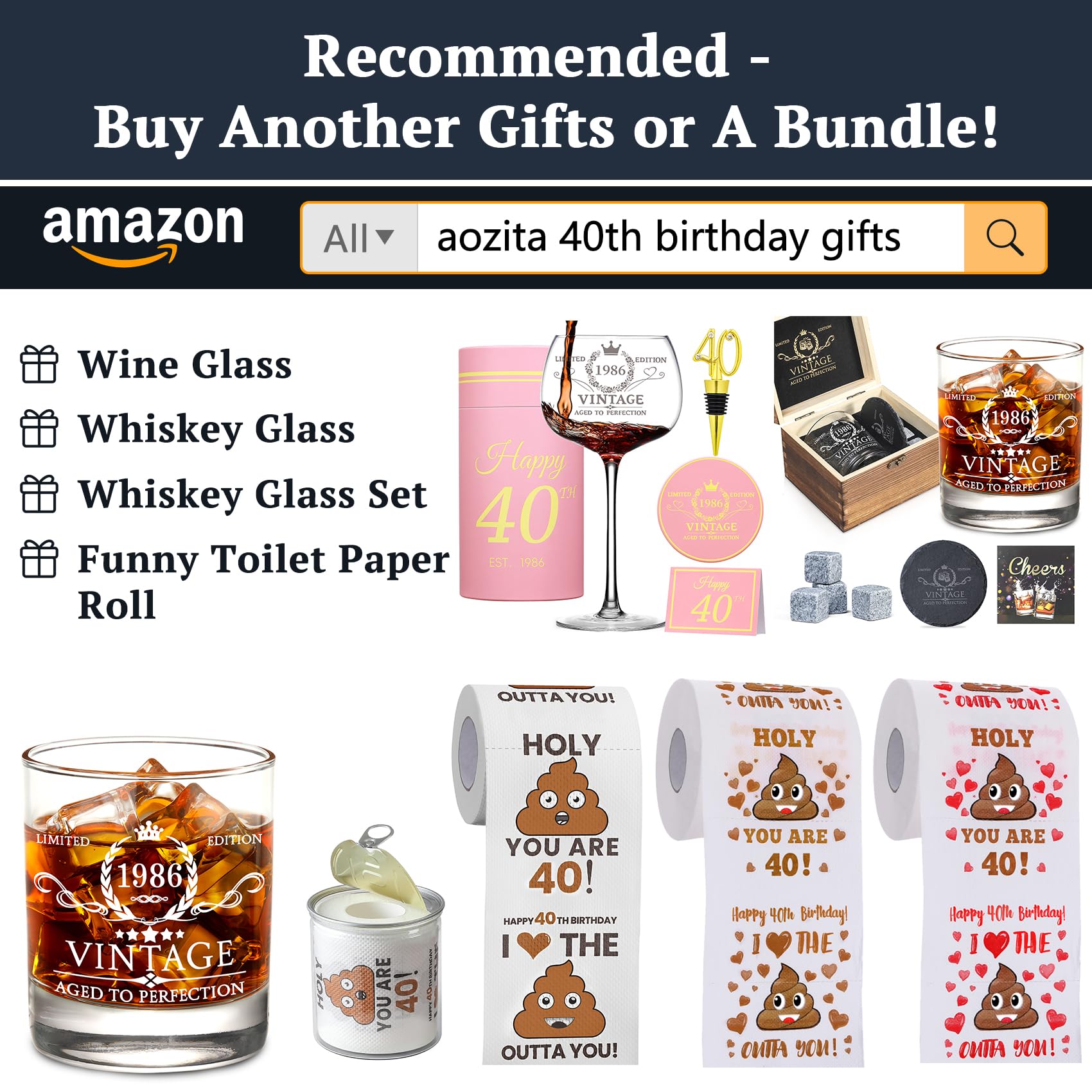 AOZITA vaso whiskey 11oz acabado ceramico resistente para uso diario.