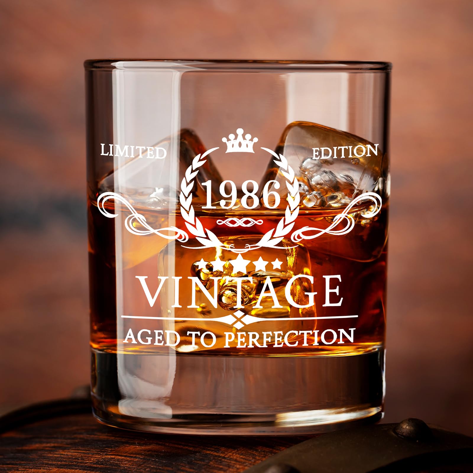AOZITA vaso whiskey 11oz claridad exquisita para verter bebidas.