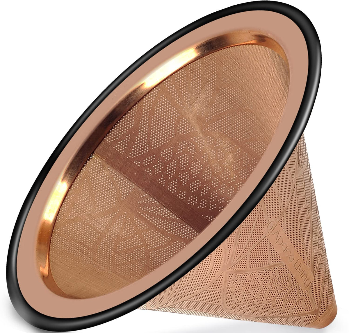 Apace Living filtro de café, vertido base ancha, ideal para Chemex y extracción consistente.