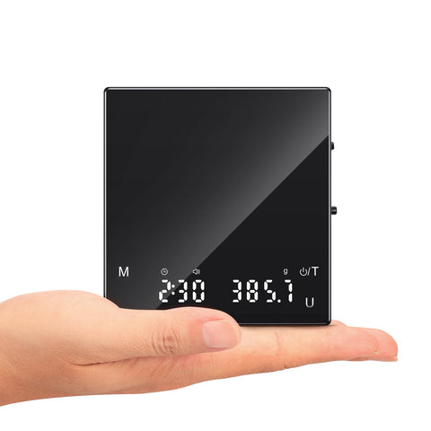 ApeWeghr reloj-cafe-compacto para espresso con precisión constante en casa.