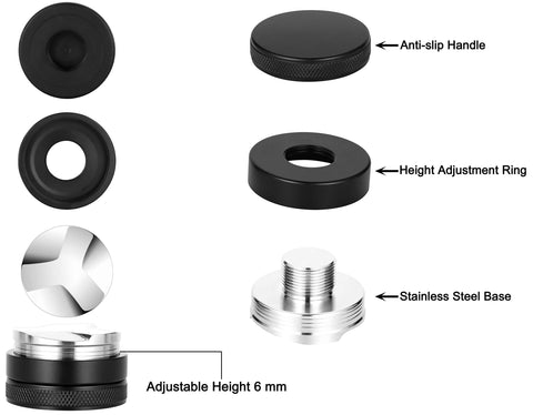 Apexstone distribuidor 58mm limpieza fácil con cepillo