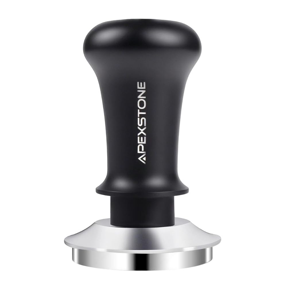 Apexstone tamp para café con base 51 mm, precisión para espresso.