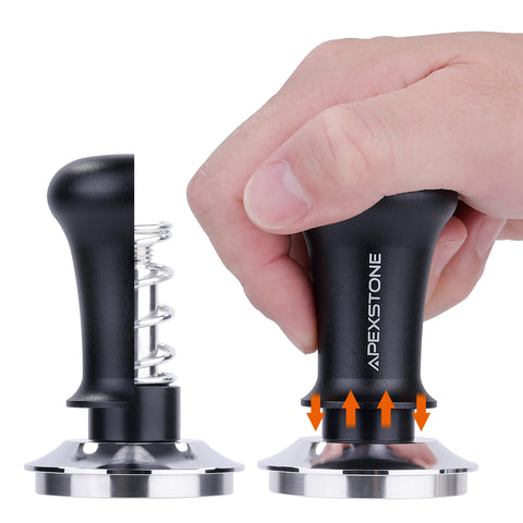 Apexstone tamp compacto y desmontable para limpieza fácil.