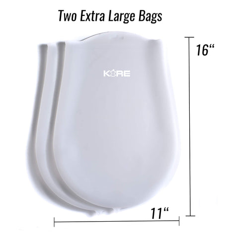 AppleKoreLiving bolsa de diseño delgado que favorece el flujo de agua durante la cocción.