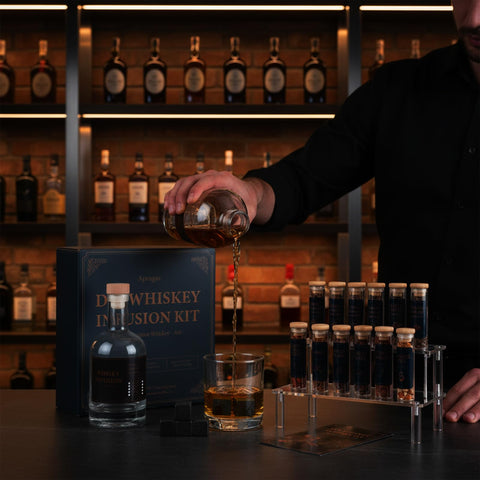 Apragaz kit whiskey regalo destacado, idea original para amantes del whiskey.