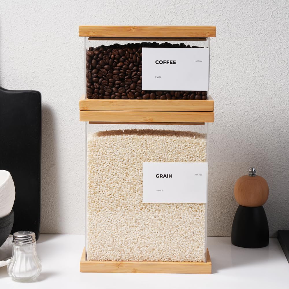 Conjunto de almacenamiento APT 1101, optimiza el espacio de la cocina y la despensa.