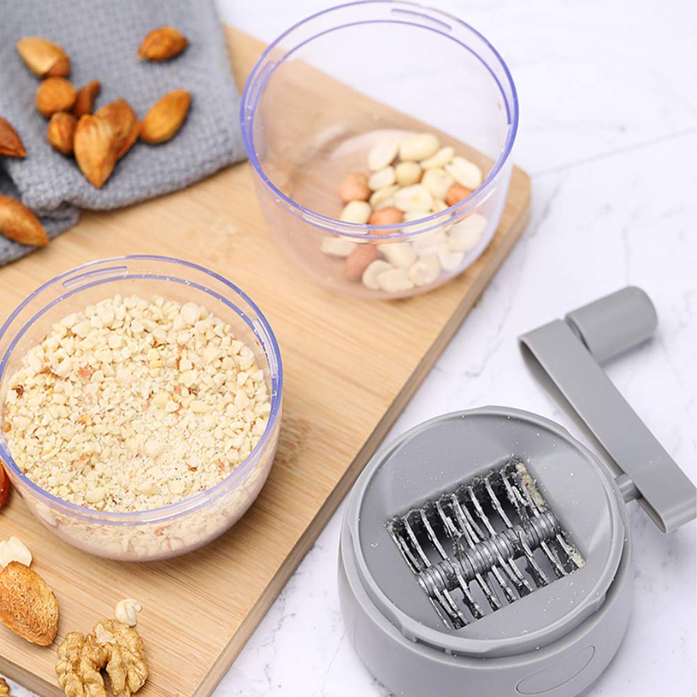 AQEENURA versión portátil en la encimera para preparar frutos secos.