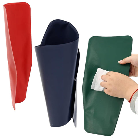 AQOYNQ embudos flexibles 3 piezas en colores para almacenamiento práctico