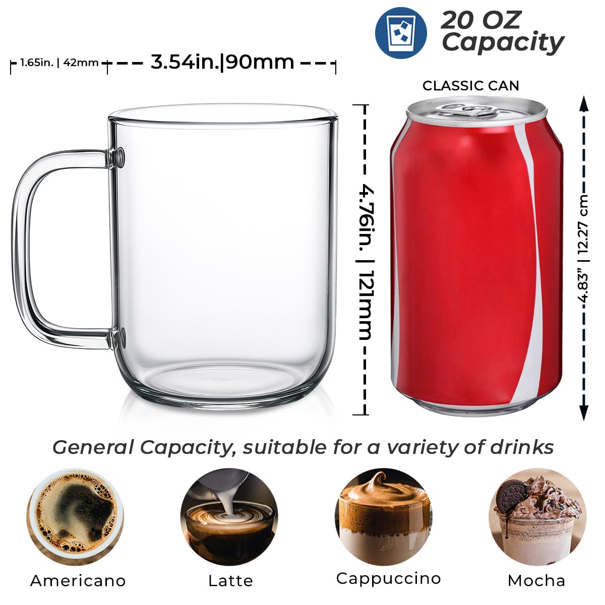 Taza Aquach apta para uso en frío y caliente
