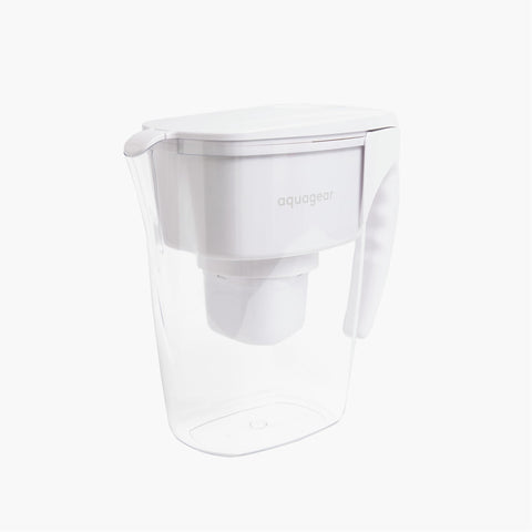 Filtro Aquagear reduce cloro y mejora el sabor del agua.