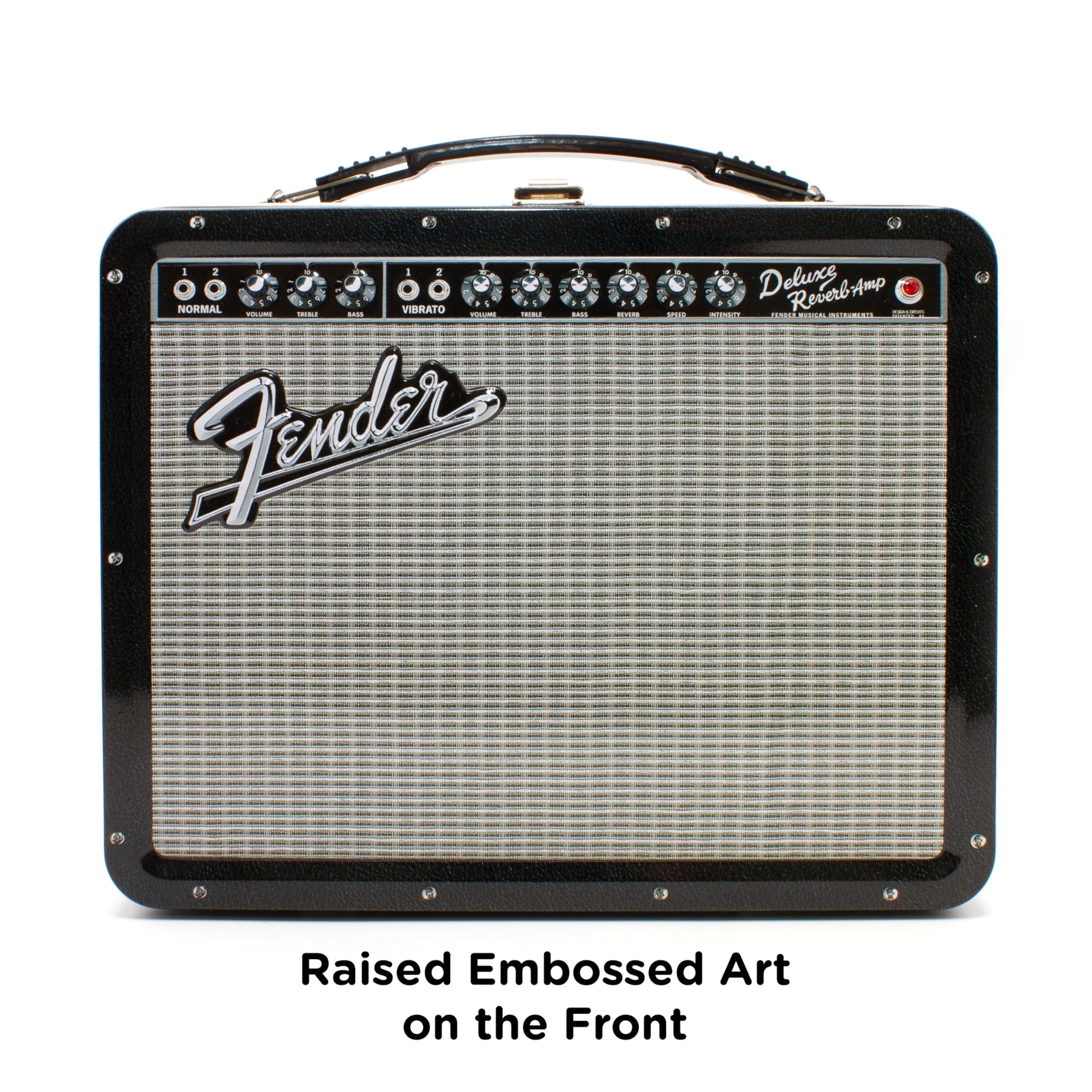 AQUARIUS Fender amplificador, dimensiones 8.6 x 6.8 x 3.8 pulgadas.