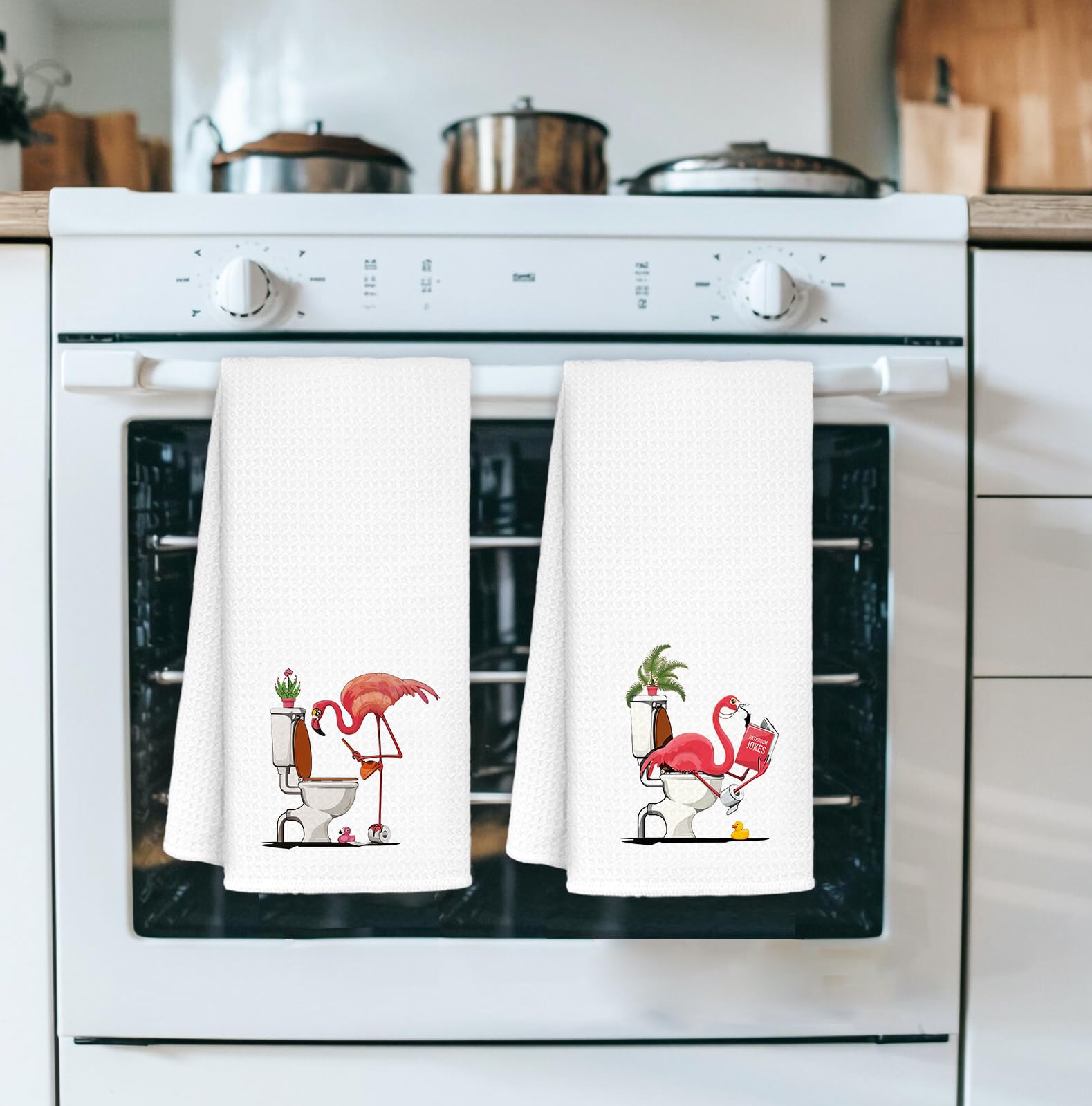 AQYIP toalla de baño flamingo rosa, suave y absorbente para el hogar.