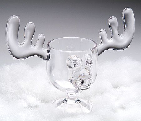 A&amp;R Collectibles tazas alce eggnog, caja-regalo, ideal para regalo festivo.