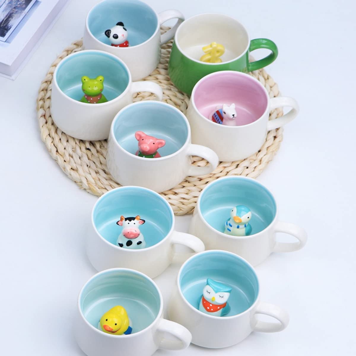 Taza Arawat con asa ergonómica para agarre cómodo