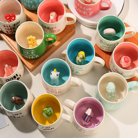 Taza cerámica Arawat 12 onzas para cafe o te