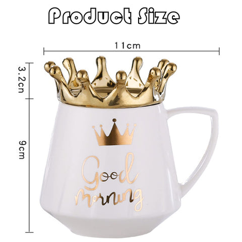Taza cerámica Arawat 12oz, gran capacidad para bebidas calientes.