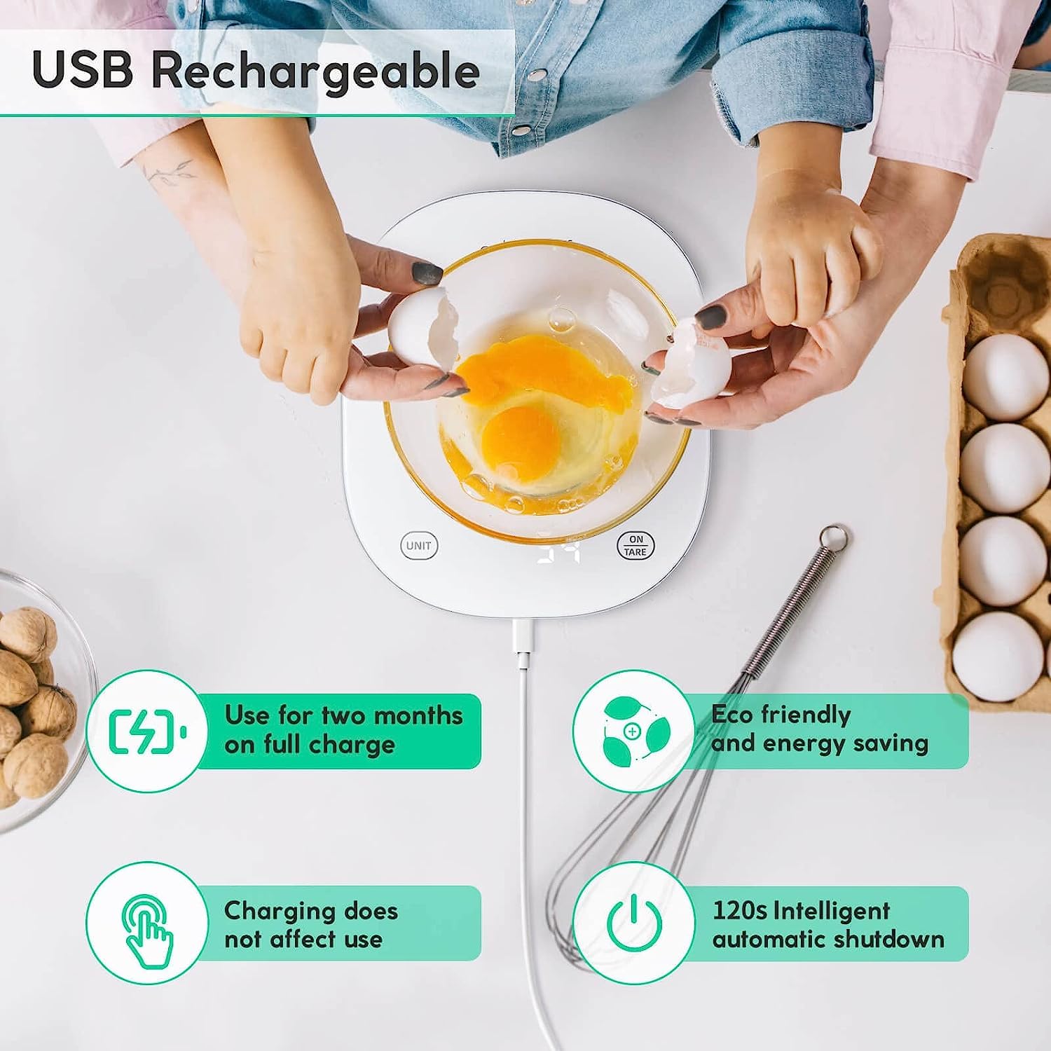 Arboleaf balanza con app nutricional para seguimiento de macros