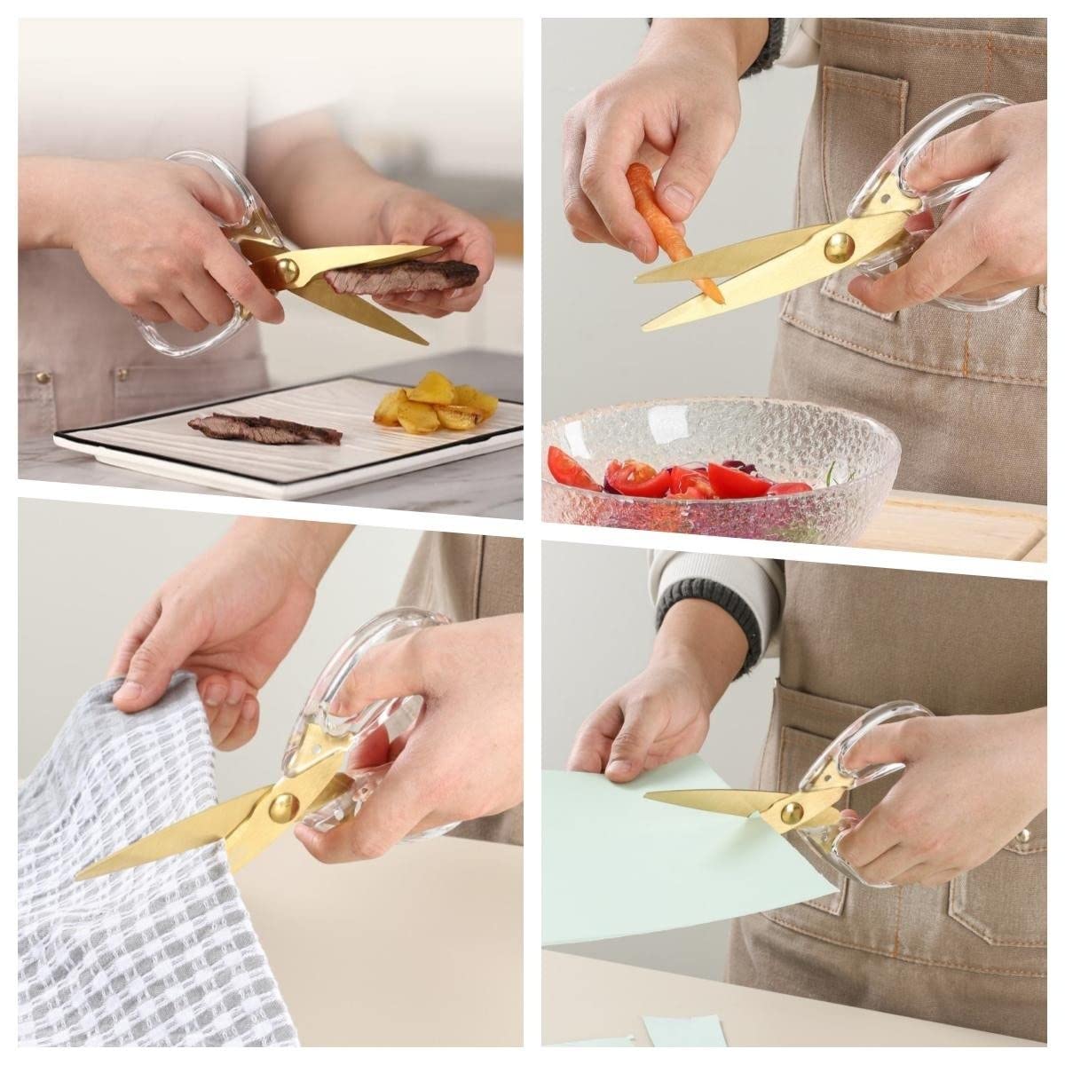 ARCHIKING tijeras de cocina regalo práctico para ocasiones especiales