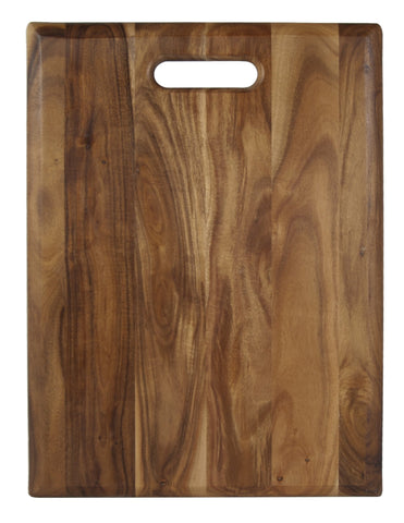 Tabla Architec Gripperwood de acacia con pies antideslizantes, ideal para cortar y servir con seguridad.