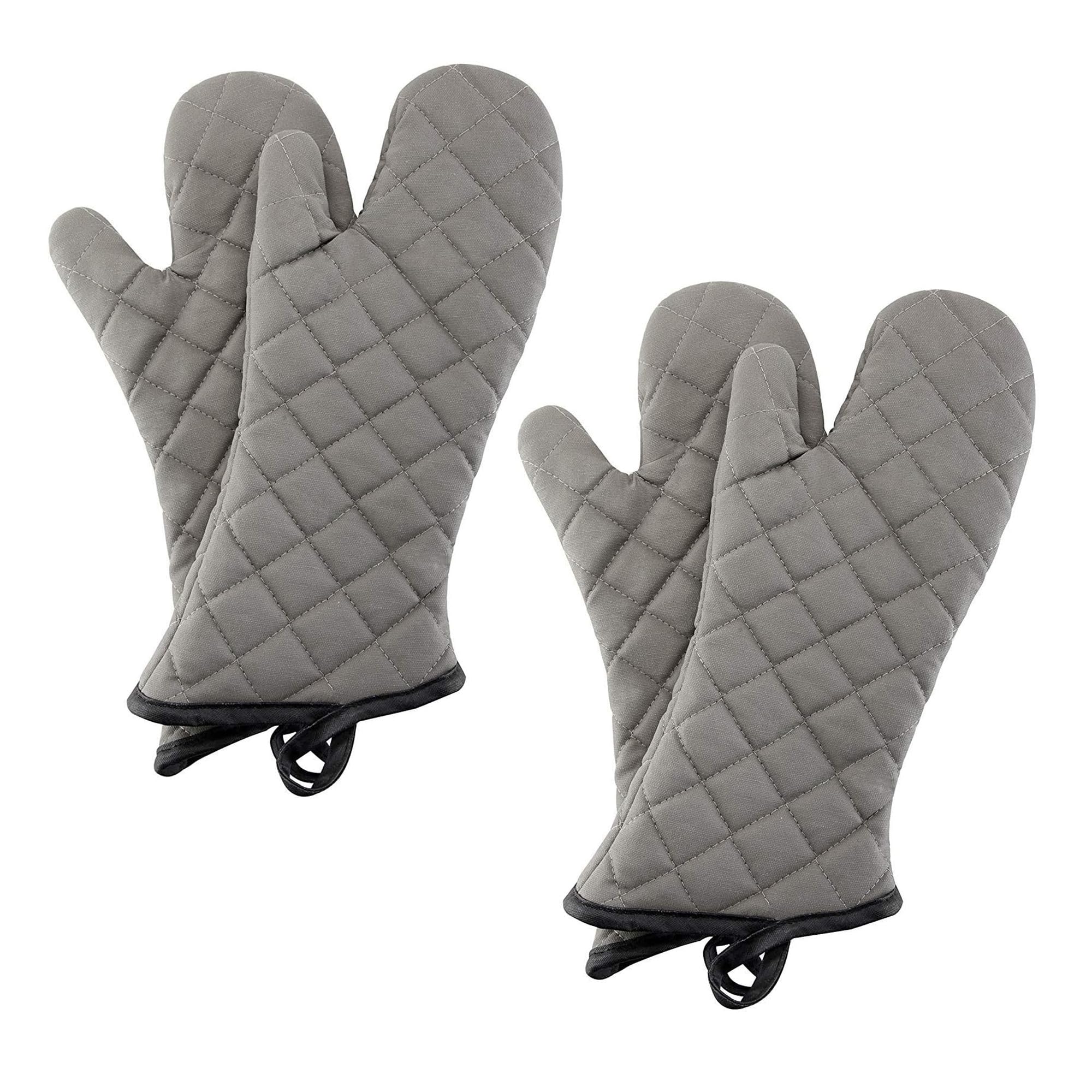 ARCLIBER guantes de horno 16 pulgadas gris protegen antebrazos durante cocina