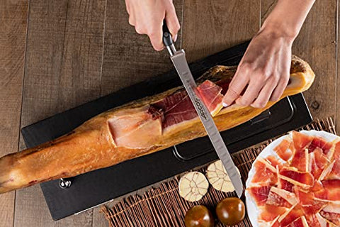 Ideal para carnicerías y cocina profesional, cortes precisos.