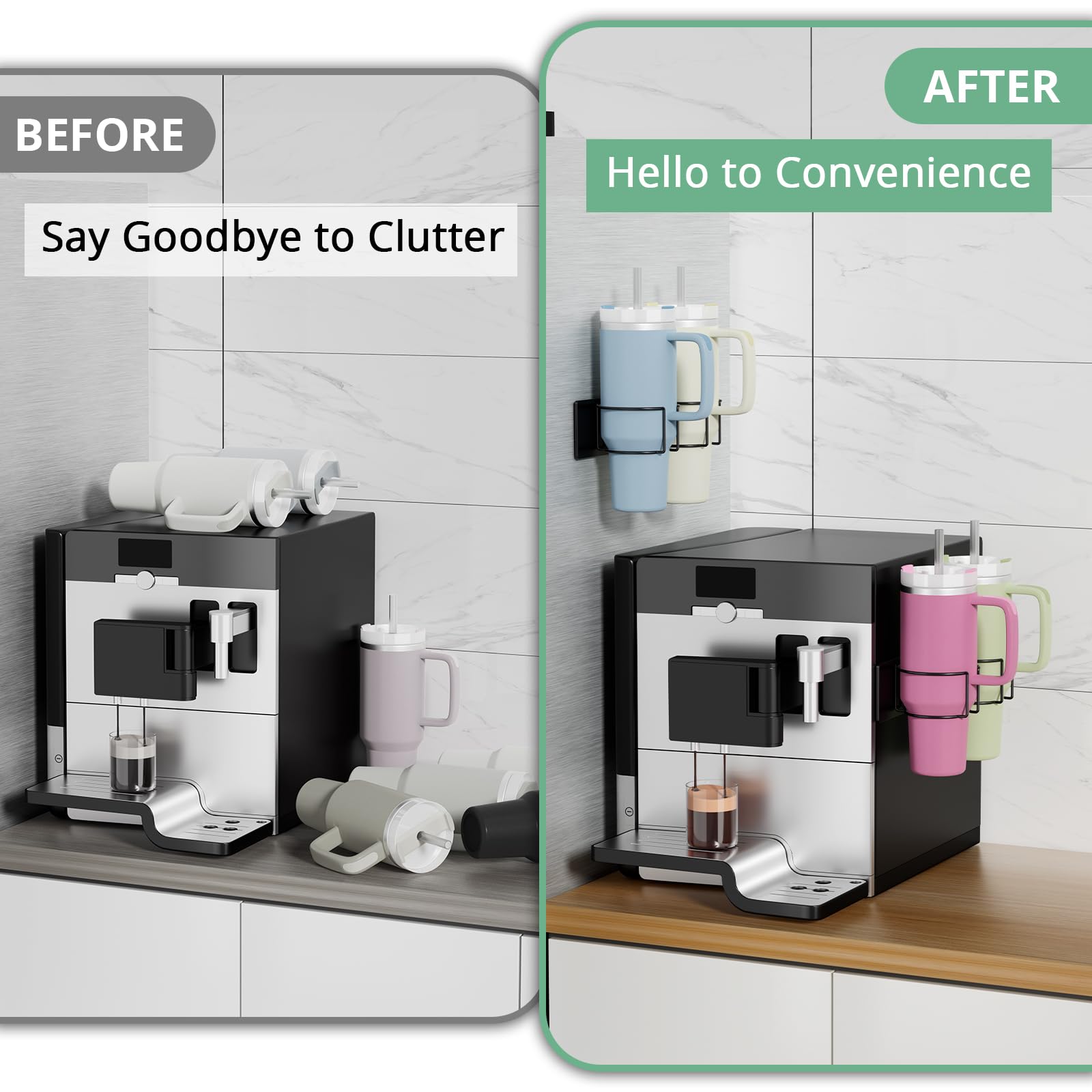 Arctiiro almacenamiento de cocina compacto para Stanley y accesorios.