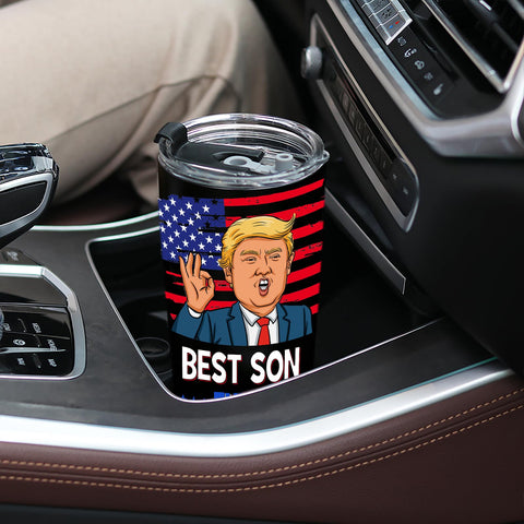 AREOK Taza 20oz regalo para hijo con diseño único y práctico.
