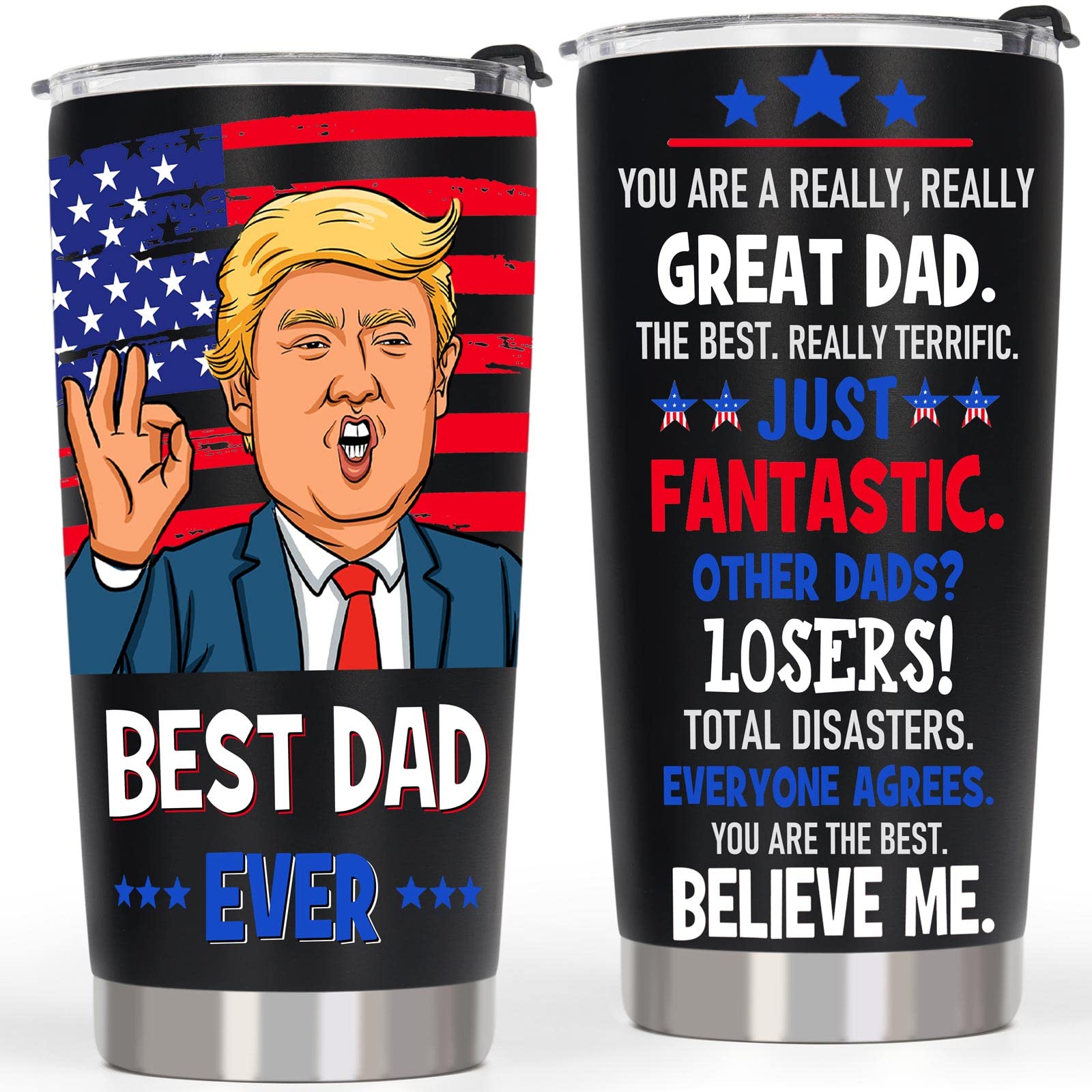 AREOK tumbler con doble pared, mantiene bebidas frías o cálidas.