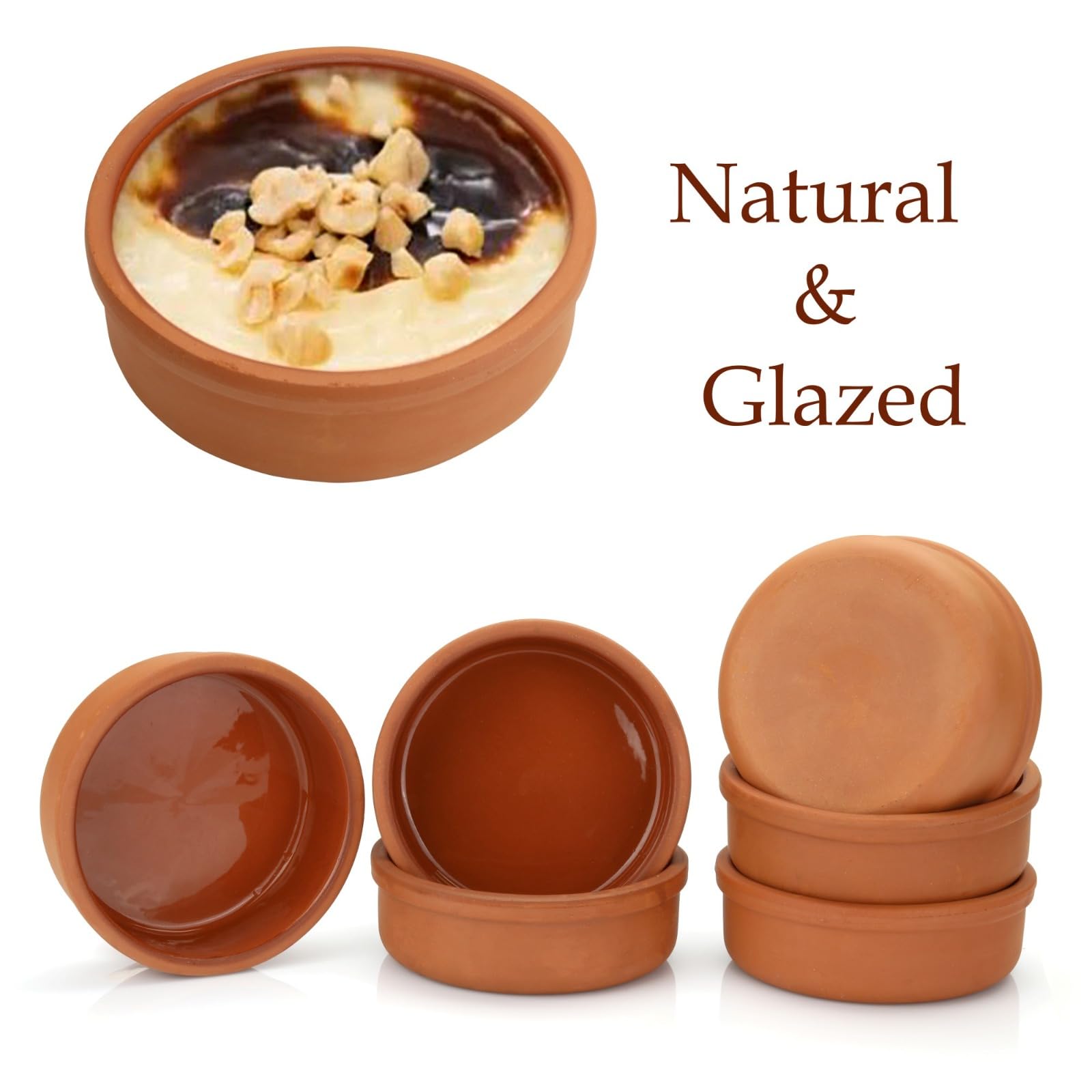 Areste conjunto de cazuelas de barro para cocina mexicana