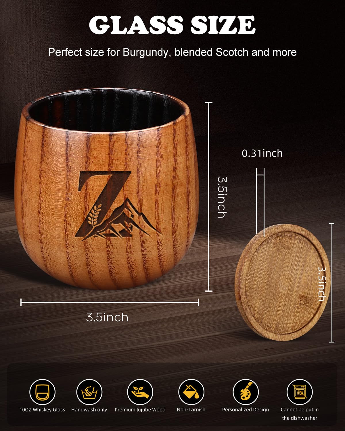 Argefkeen vaso whisky estilo Old Fashioned, ideal para experiencias premium