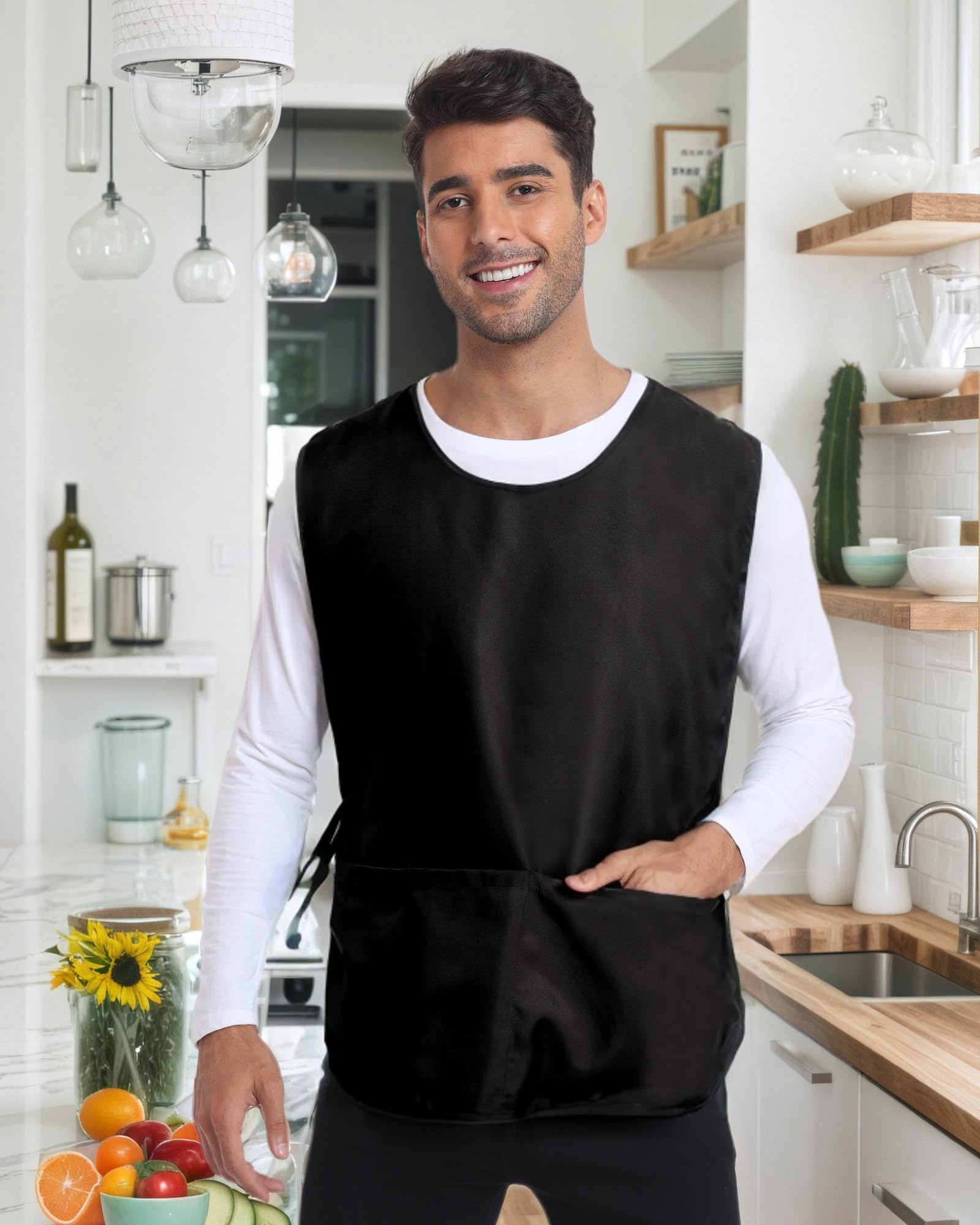 Ajuste cómodo gracias a las tiras laterales ajustables, diseño unisex.