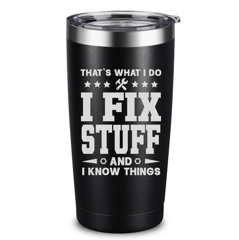 ARIABLE tumbler 20oz grabado negro, ideal para bebidas a lo largo del día.