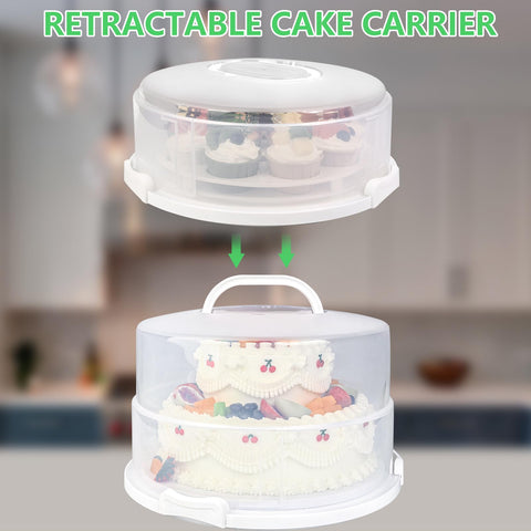 Soportes para cupcakes que permiten un transporte ordenado.