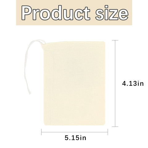 Bolsas ARKBAODAN de muselina para cocinar sopa, filtración estable.