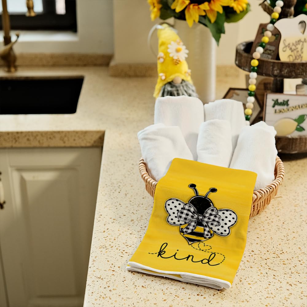 ARKENY Estilo farmhouse: toallas decorativas para la cocina veraniega.