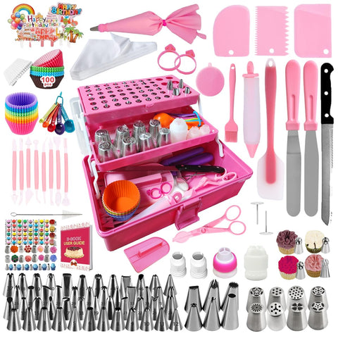 ARNISION kit de decoracion 359 piezas para hornear y decorar pasteles
