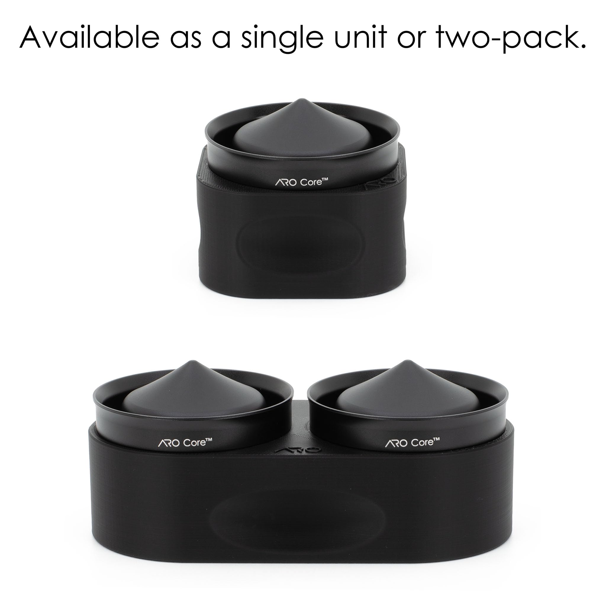 Soporte doble de ARO Core para almacenamiento en congelador.