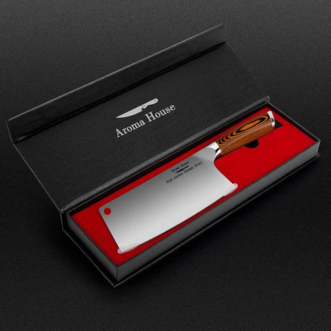 Aroma House Cuchillo picador regalo en caja elegante para cocineros.