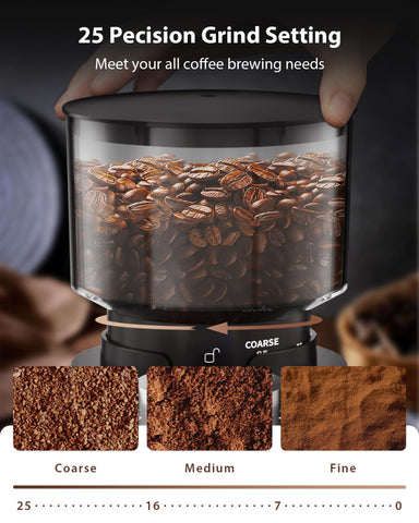 Ajuste de 25 configuraciones y temporizador Aromaster para prensa