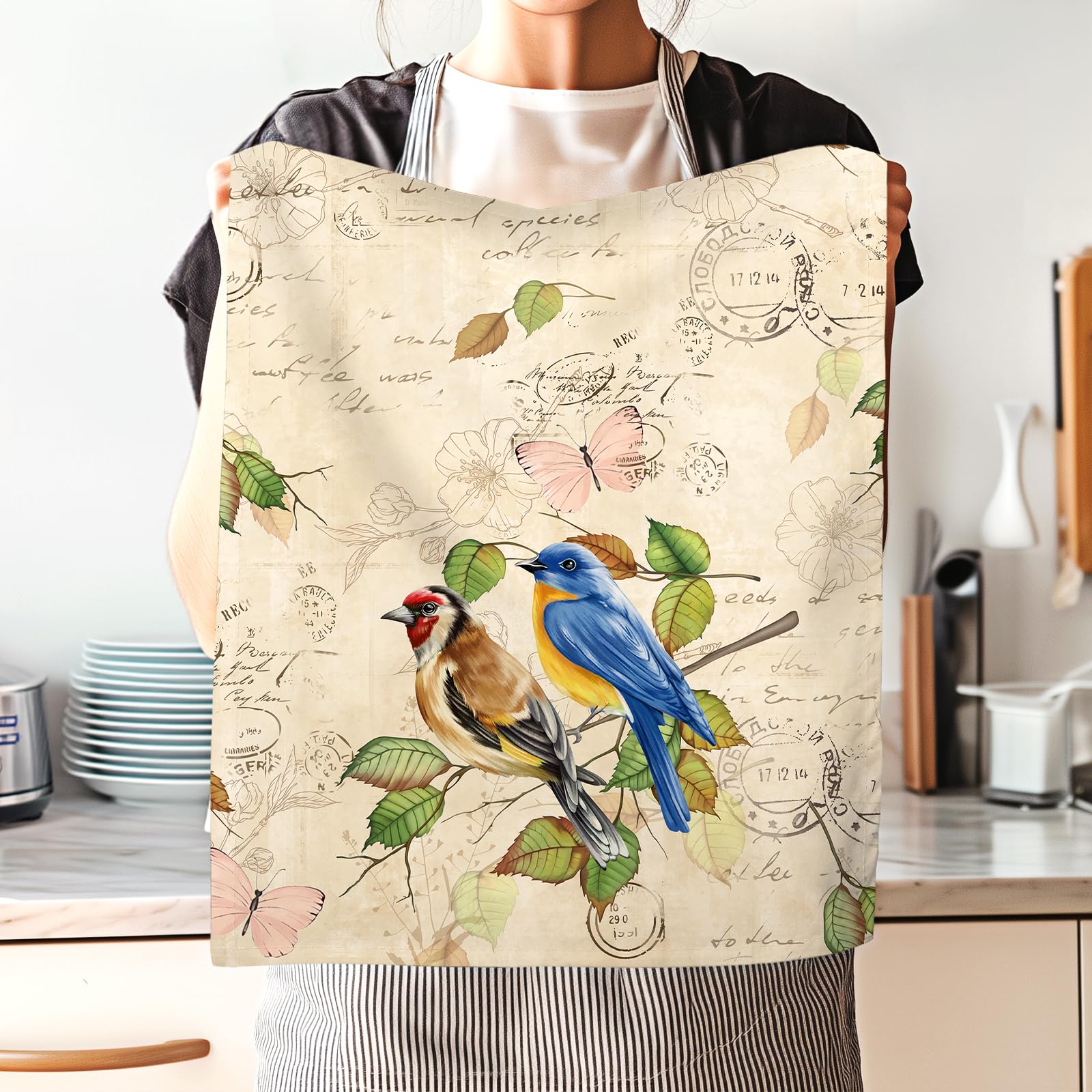 Toallas de cocina 48x70 cm, tamaño práctico para superficies amplias.