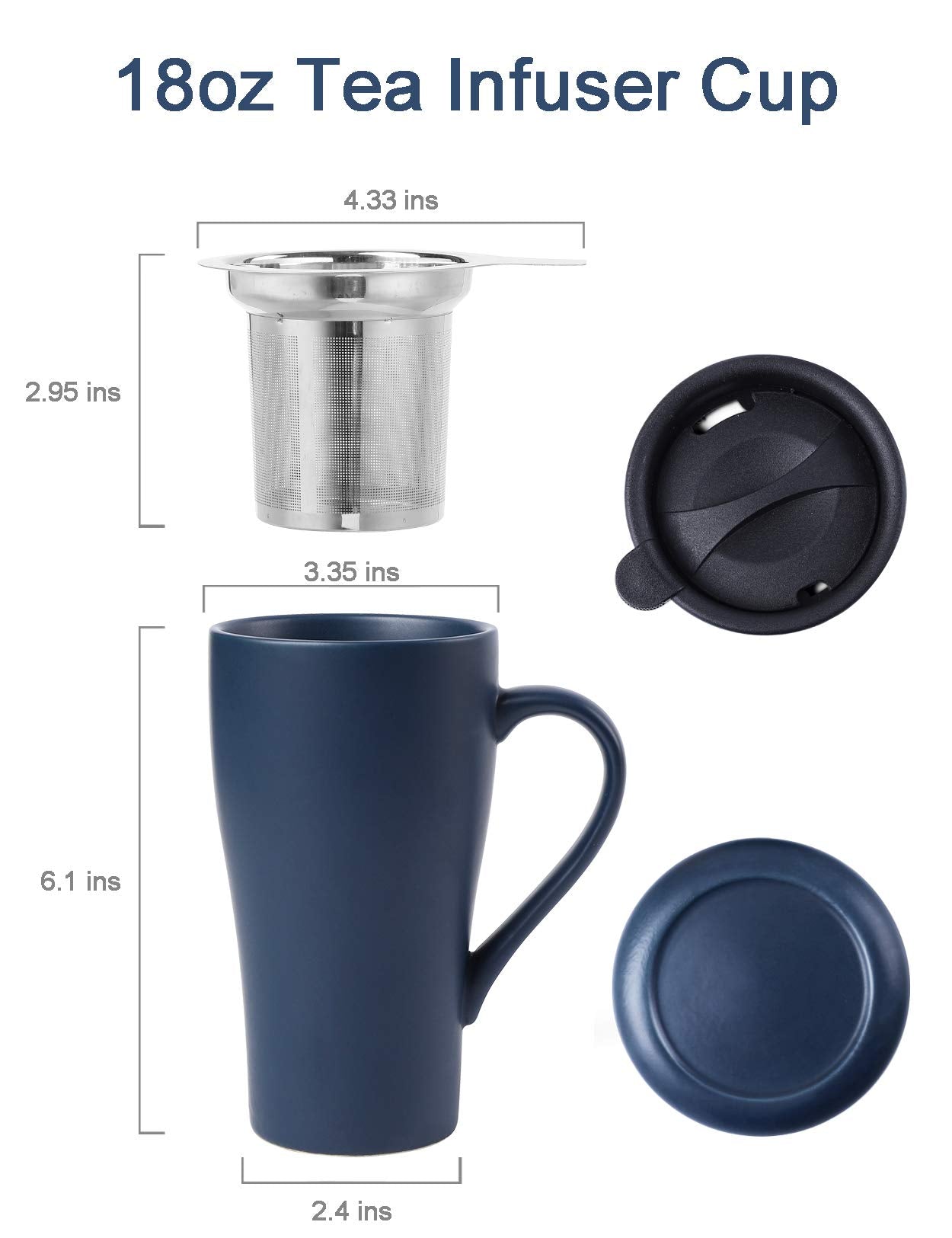 ARRADEN tapa de plástico con sellado alimentario para viaje.