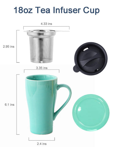 ARRADEN taza versátil para casa, oficina o viaje.