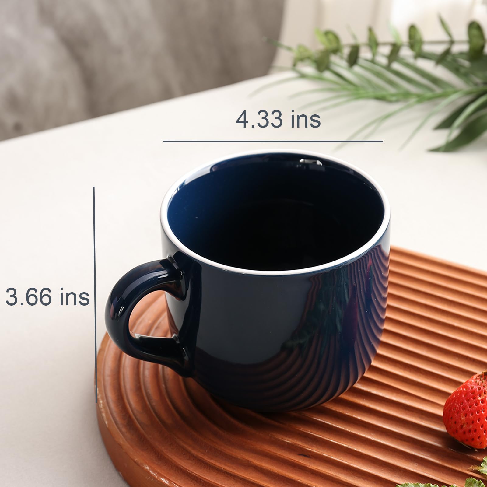 ARRADENS taza-sopa uso-diario-desayuno, práctica para cualquier comida.