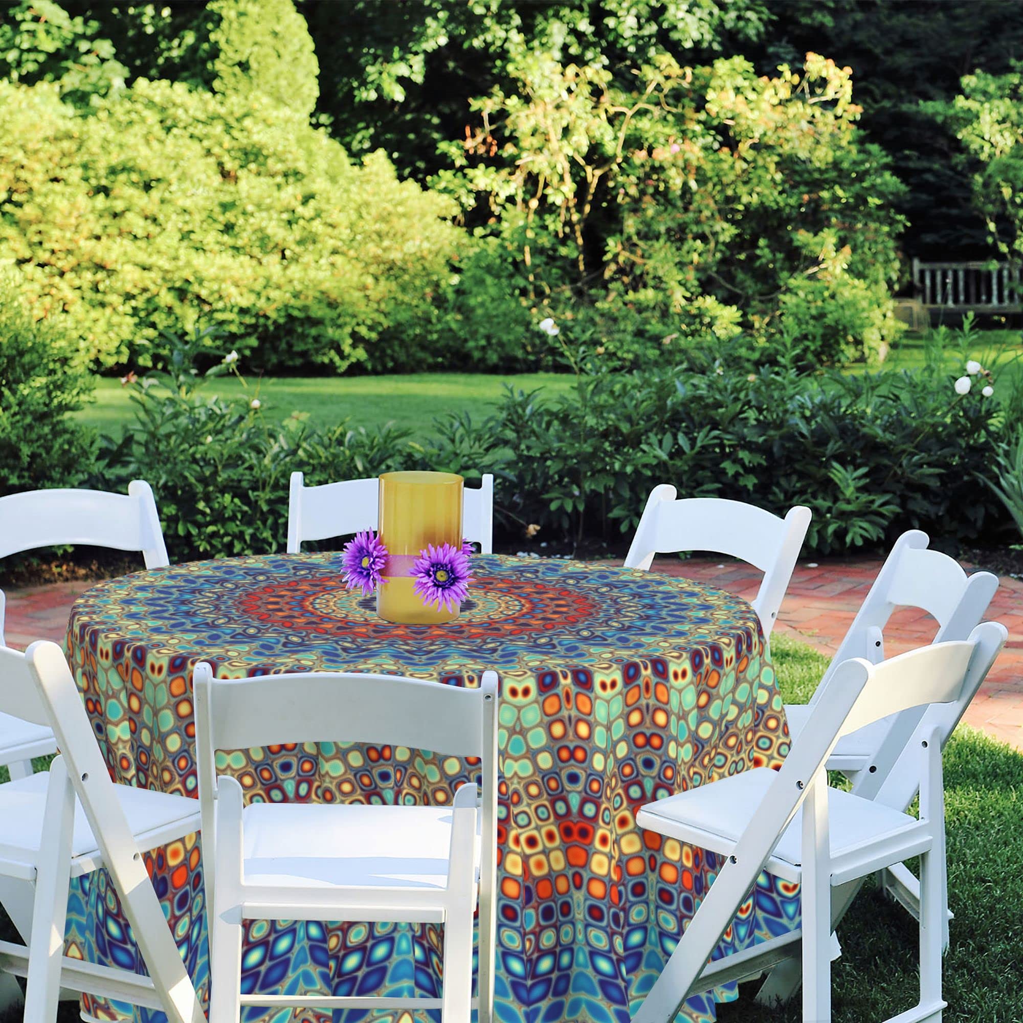Mantel boho Arroganttiom para fiestas y comidas diarias