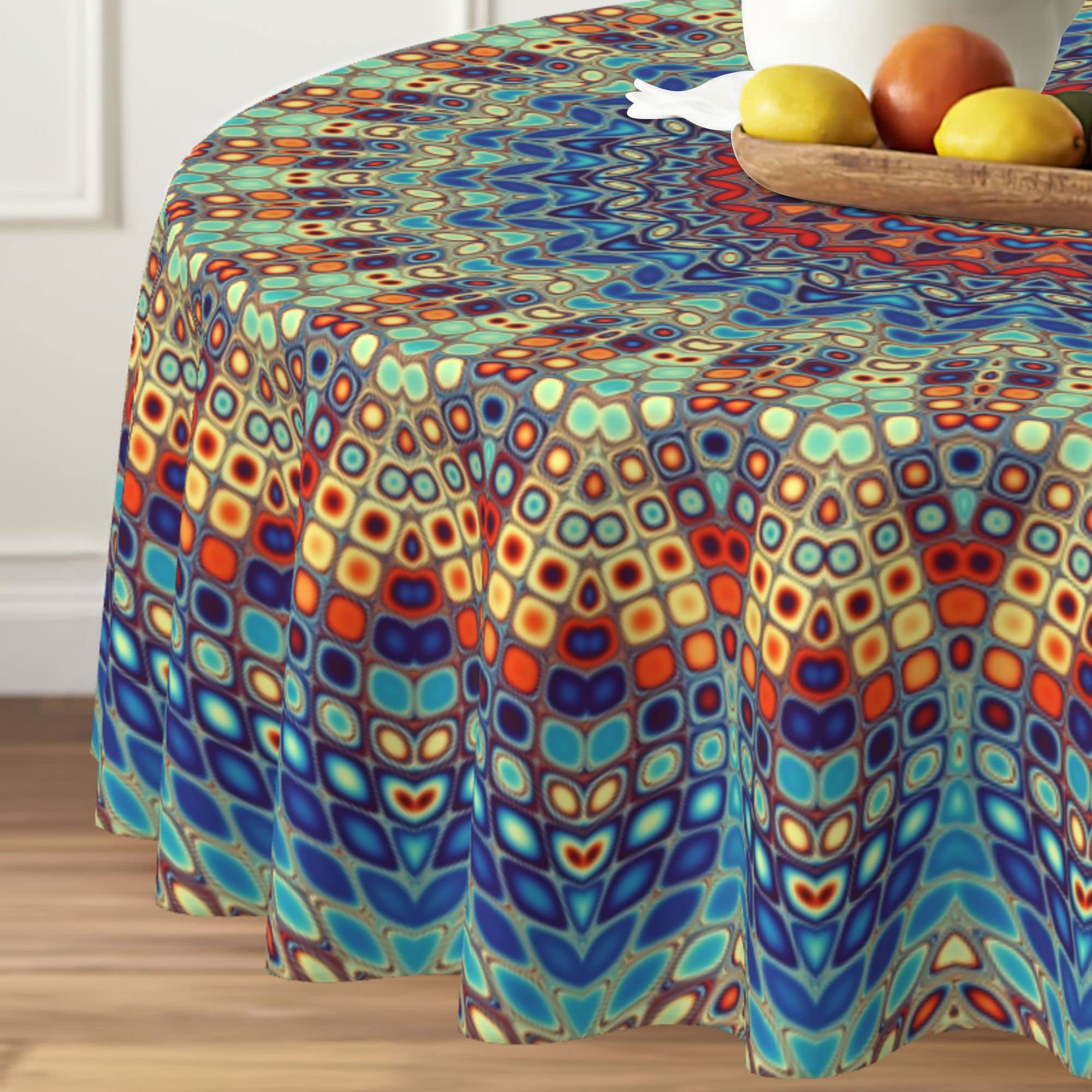 Mantel boho Arroganttiom antiarrugas para una mesa impecable
