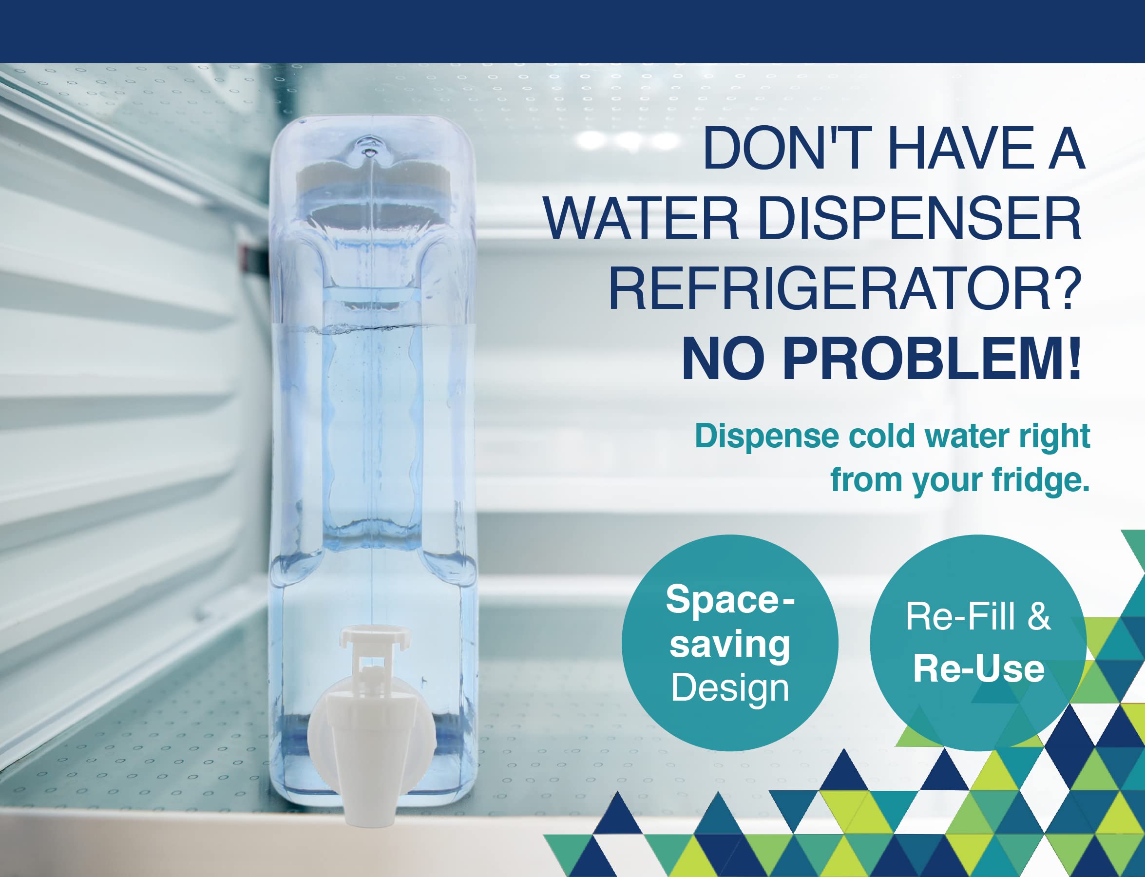 Dispensador Oasis Transparente ideal para agua té o zumos