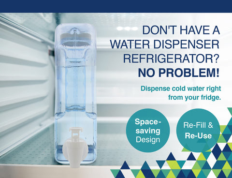 Dispensador Oasis Transparente ideal para agua té o zumos