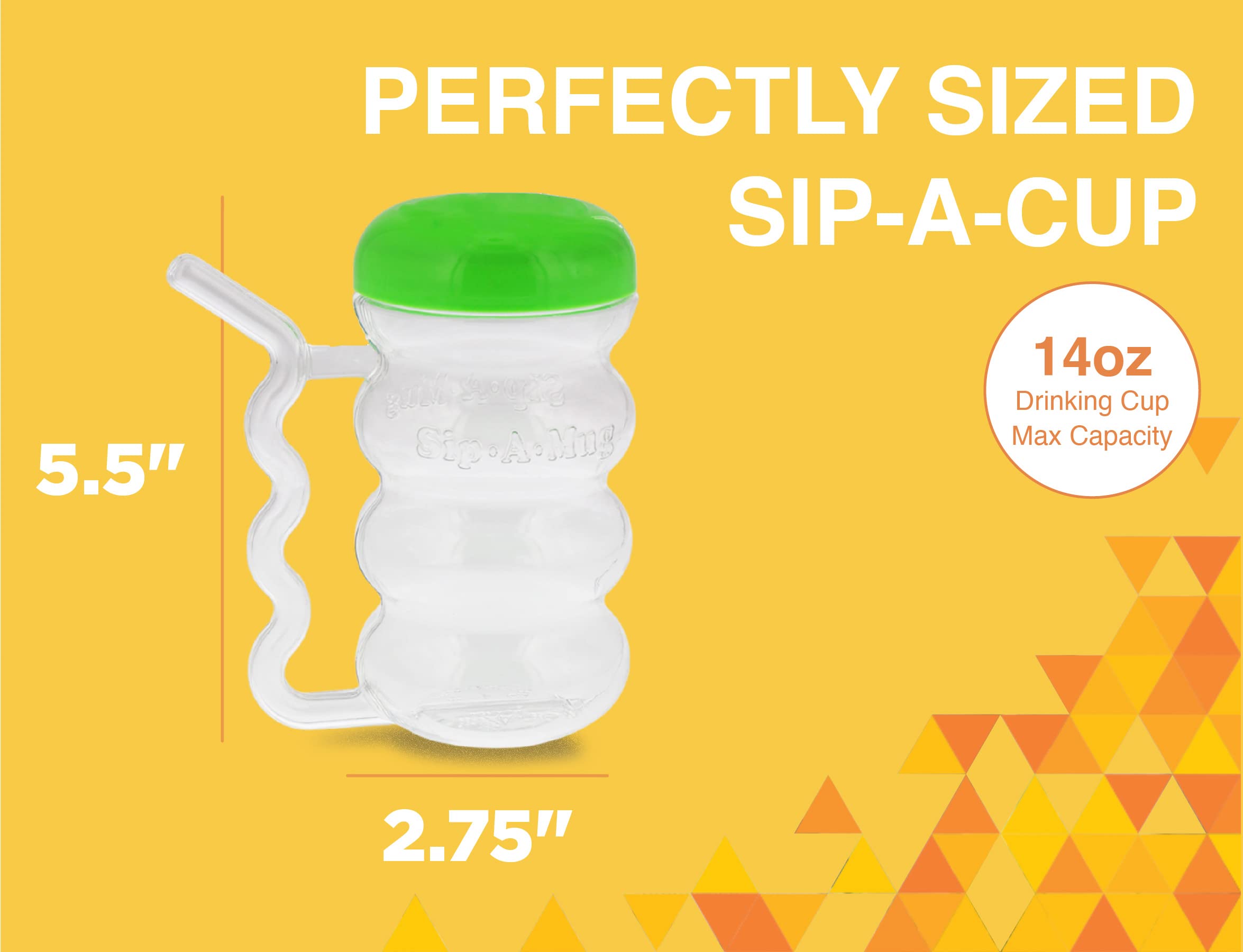 Arrow Home Products Sip-A-Mug ofrece agarre ergonómico y cómodo