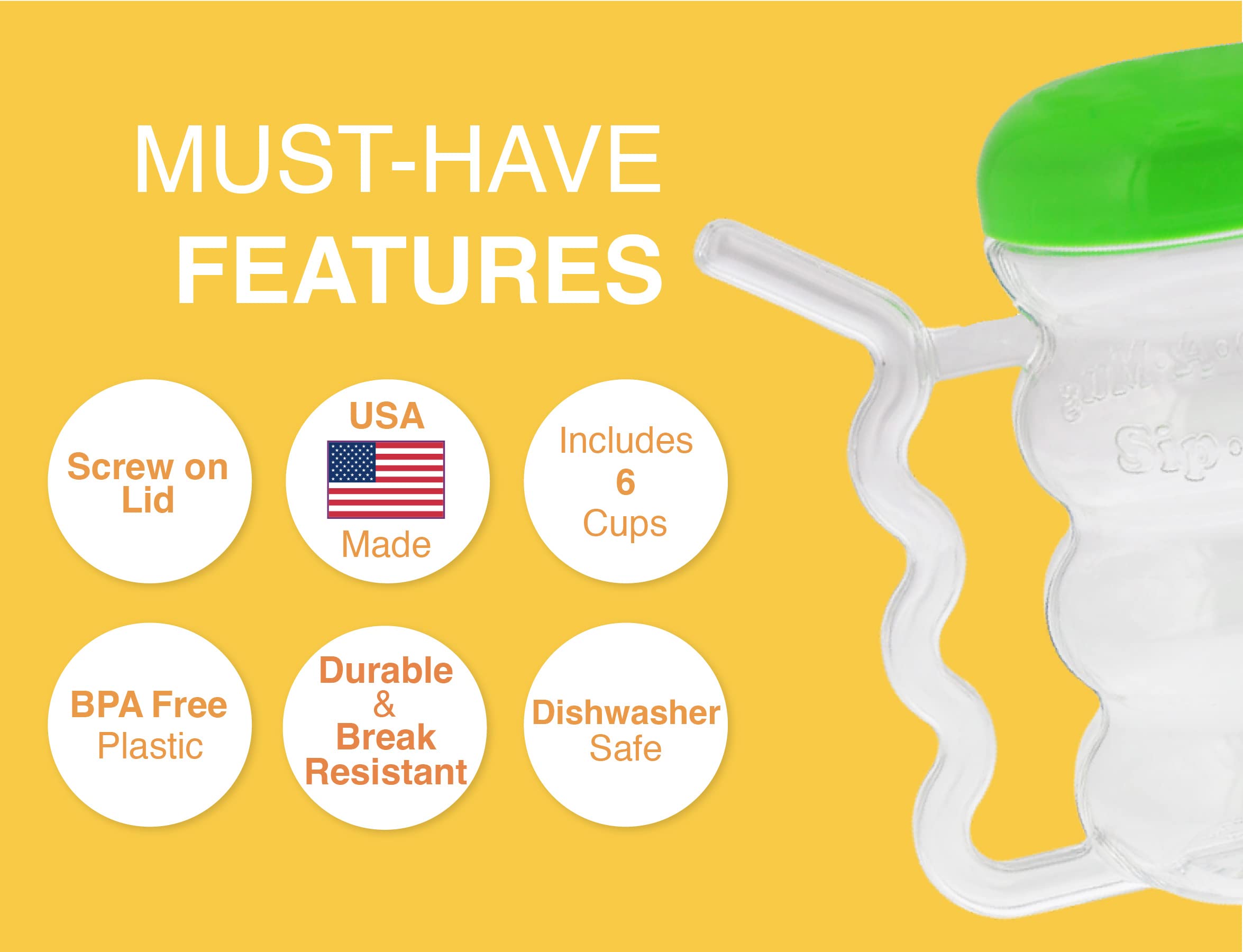 Arrow Home Products Sip-A-Mug diseño acanalado para un agarre cómodo